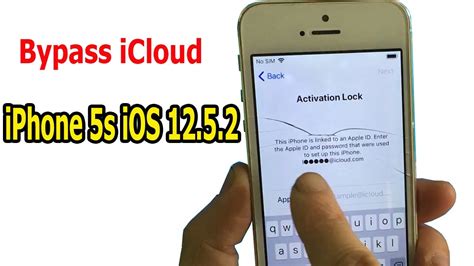 Bypass Icloud Iphone 5s Ios 12 5 2 Activation Lock Or Unable To Activate Youtube