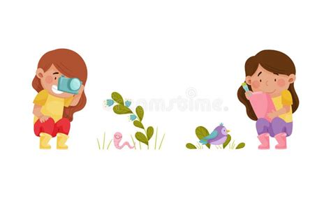 Kids Exploring Clipart Stock Illustrations 73 Kids Exploring Clipart