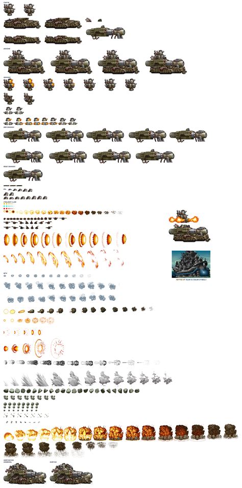 Impact Cannon Expanded Spritesheet By Alanoneil On Deviantart