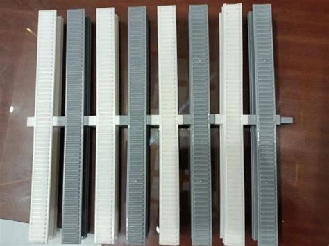 ABS White Overflow Grating For Swimming Pools Size 10 At 500 Meter