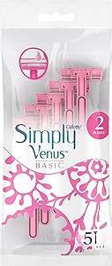 Gillette Simply Venus 2 Basic Kullan At Kadın Tıraş Bıçağı 5 Adet