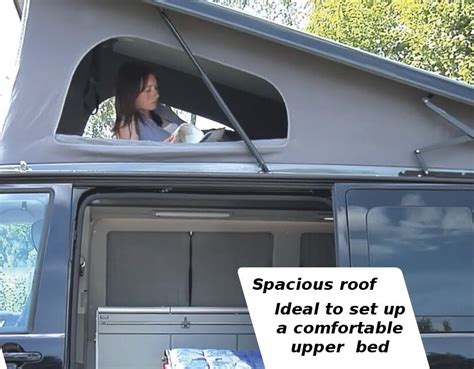 Elevated Roof Volkswagen T5 T6 Transporter Reimo Supply And Fit Campervan Poptop Ebay