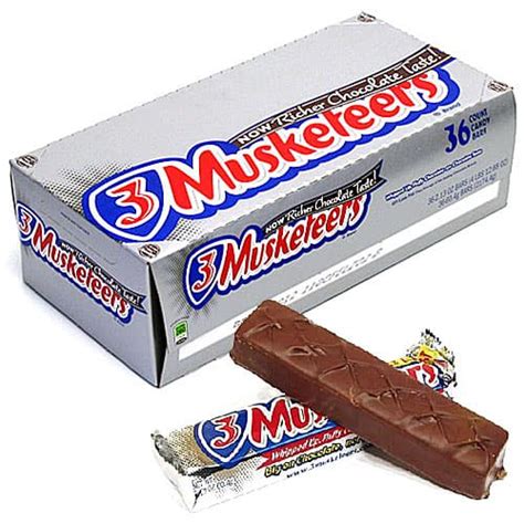 3 Musketeers Chocolate Bar - (36 Bars) - Rainford Online Trading