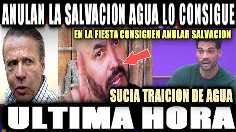 Agua Juega Sucio Quieren Anular Salvacion De Robbie Hacia Sofi Para Que