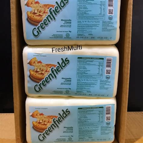 Jual Keju Mozarella Greenfields Kg Greenfields Mozarella Cheese