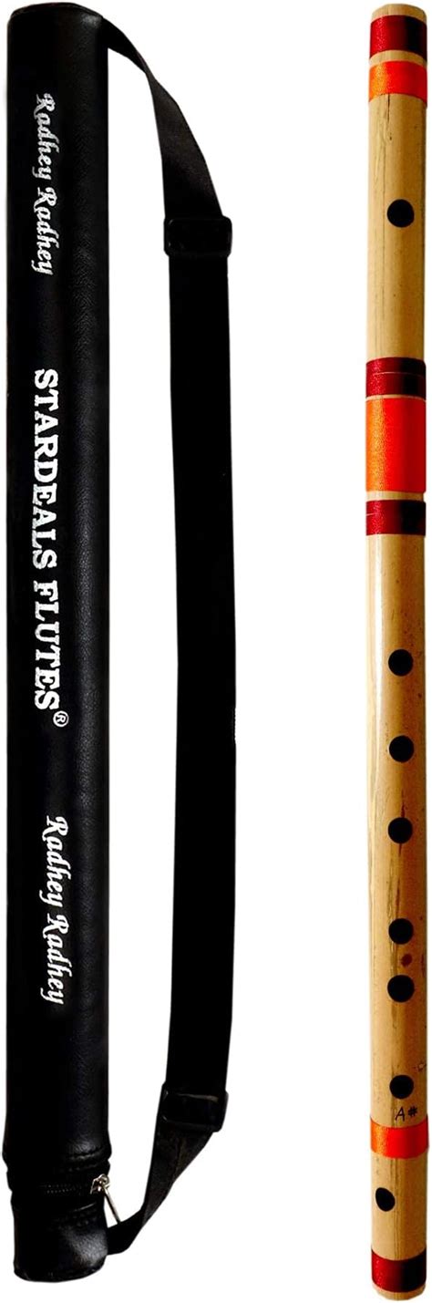 Sarfuddin Flutes C Natural Medium Right Hand Bamboo Flute Bansuri Tuned