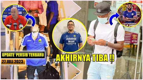 Levi Madinda Bojan Hodak Akhirnya Tiba Persib Terkini Terupdate