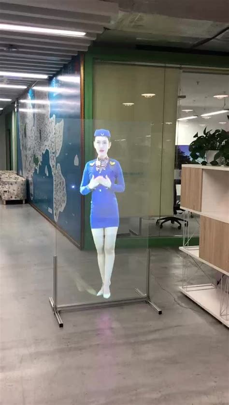 Transparent Hd Holographic Projection Film For Front And Rear