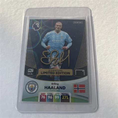 Panini Adrenalyn Xl Premier League Erling Haaland Man City