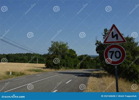 Speed Limit Sign Form France Stock Photo Image Of Traffic Form