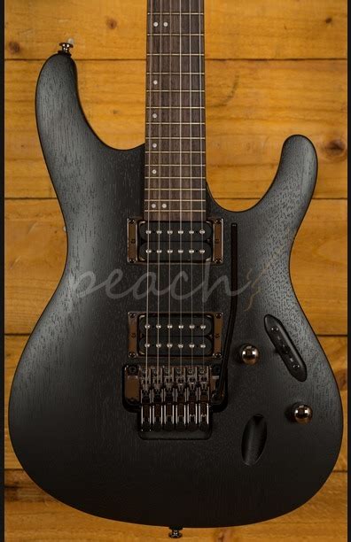 Ibanez S520 Wk Weathered Black Peach Guitars