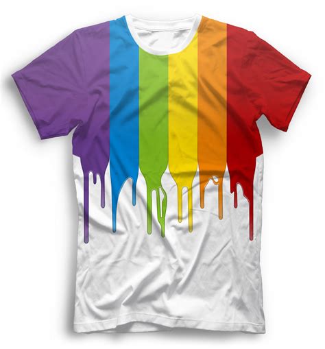 Lgbt Rainbow 3d Mens T Shirt Сlothing Store Quantum Boutique