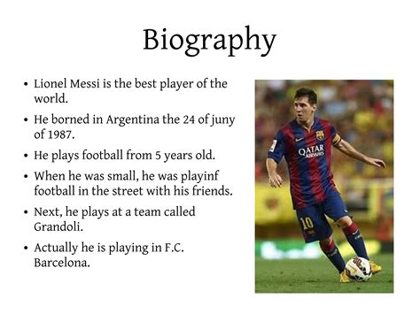 My Favourite Footballer Ppt