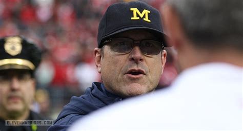 What Michigan Coach Jim Harbaugh Said Following His Teams 62 39 Blowout Loss To Ohio State Rcfb