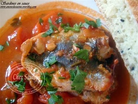 Sardines En Sauce Tomate Amour De Cuisine