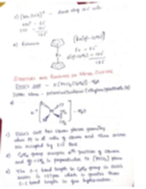 Solution Organometallic Compounds Electron Rule Studypool