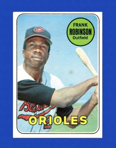 Topps Set Break Frank Robinson Nr Mint Gmcards Ebay