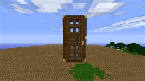 Minecraft House Door Design