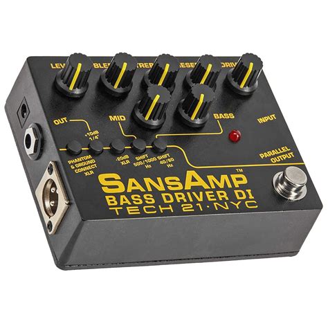 Tech 21 SansAmp Bass Driver DI V2 Pedal Musamaailma