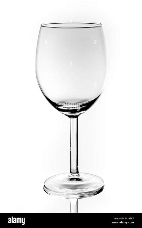 Clear Wine Glass Stock Photo Alamy