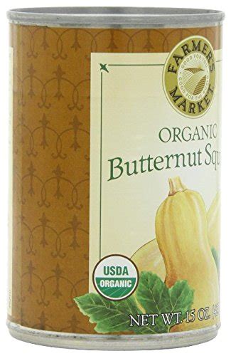 Farmer S Market Organic Canned Butternut Squash Puree 15 Ounce Pack