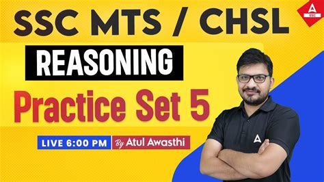 Ssc Chslmts 2024 Reasoning Classes By Atul Awasthi Sir Ssc