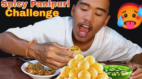 Spicy Panipuri Challenge Panipuri Vlog Pani Puri Lovers