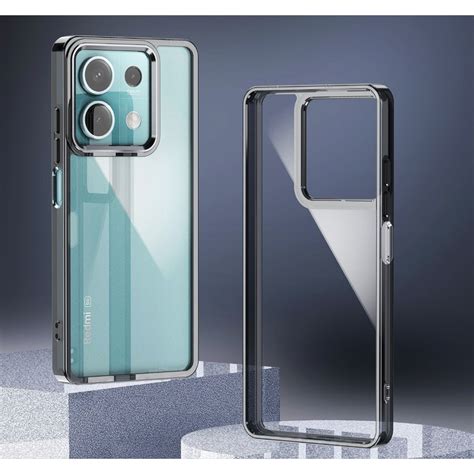 Ốp Acrylic Cứng Trong Suốt Cho Redmi 13c Xiaomi Poco X5 X6 5g M6 Pro