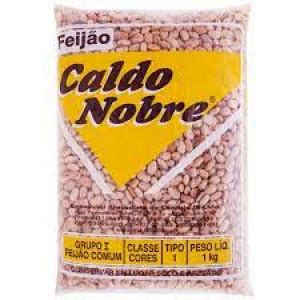 Feijão Carioca Tipo 1 Caldo Nobre Pacote 1kg