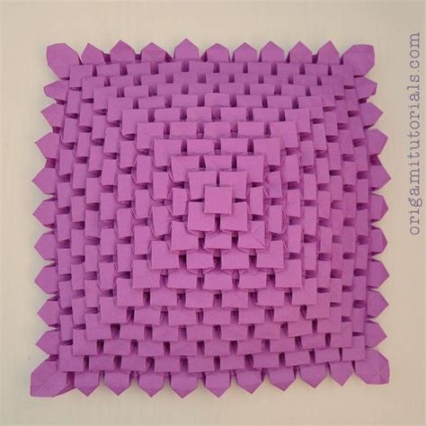 Origami Tutorials On Instagram Level Clover Tessellation Design By