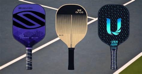 Types of Pickleball Paddles: How to Find Your Perfect Match