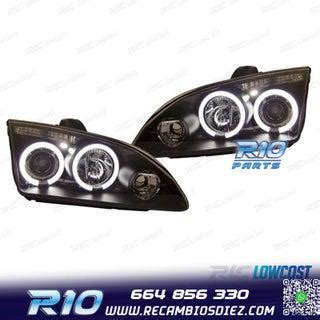 Faros Ford Focus Ojos Angel Ccfl Fondo Negro En France Clasf