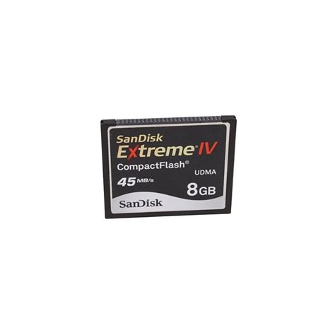 Sandisk Gb Mb Second Extreme Iv Udma Compact Flash Cf Memory Card