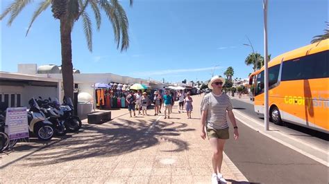 902 05 09 22 PUERTO DEL CARMEN LANZAROTE SPAIN UPDATE BEAUTIFUL LUNCH