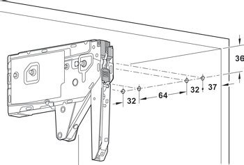 Unit De R Servoir De Force Pour Ferrure De Relevage Blum Aventos Hk