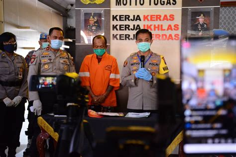 Baru Dapat Asimilasi Residivis Ini Kembali Ditangkap Polisi Saat