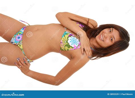 Lovely Asian Brunette Girl Stock Image Image Of American
