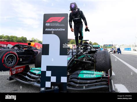 Barcelona Spain Th May Race Winner Lewis Hamilton Gbr