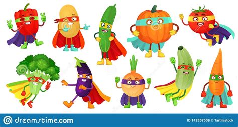 Superhero Vegetables Super Cucumber Hero Mask On Pumpkin And