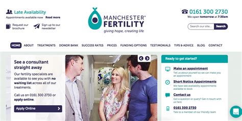 Manchester Fertility Fertility Ivf Clinic Total Fertility