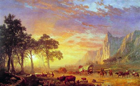 Albert Bierstadt Emigrants Crossing The Plains Or The Or Flickr