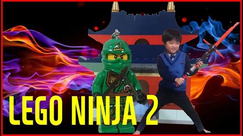 레고 닌자 수련 상황극 놀이 2 과일자르기 스타워즈 다스베이더 레이져검 Fruit Ninja Lego Youtube