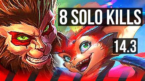 Wukong Vs Smolder Top Solo Kills Legendary Kr Diamond