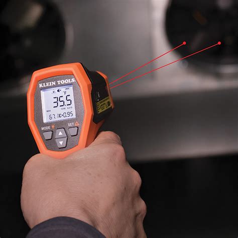 Dual Laser Infrared Thermometer Ir Klein Tools Australia