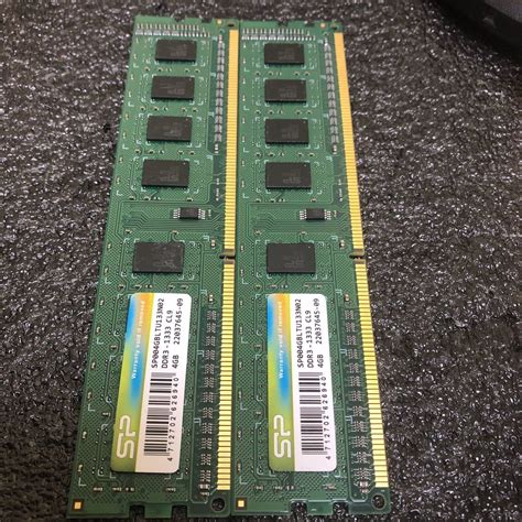 Yahooオークション Sp 動作品 Pc3 10600u 4gb 2枚 計8gb Ddr3 1333