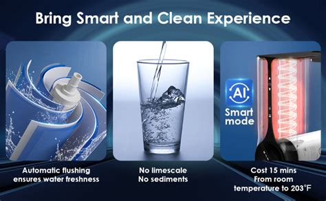 Reverse Osmosis Instant Hot Water Dispenser System Waterdrop K