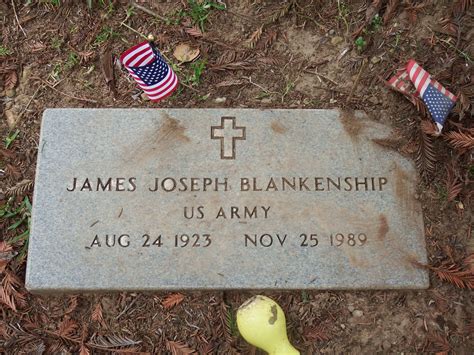 James Joseph Blankenship 1923 1989 Memorial Find A Grave