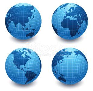 Detailed World Globe | Royalty-Free Vector Stock | FreeImages