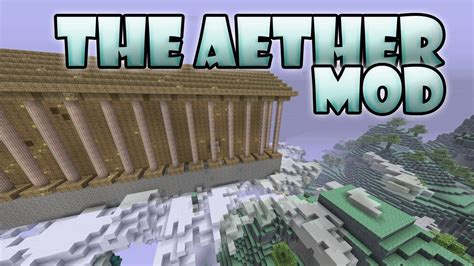 Minecraft Aether Mod THE HEAVEN DIMENSION HD YouTube