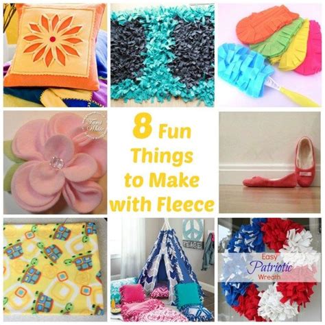 fleece | Crafts, Fleece crafts, Fleece sewing projects